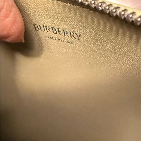 Burberry Textured Leather Mini Chess Shoulder Bag/Pouch NWT - Picture 6 of 17